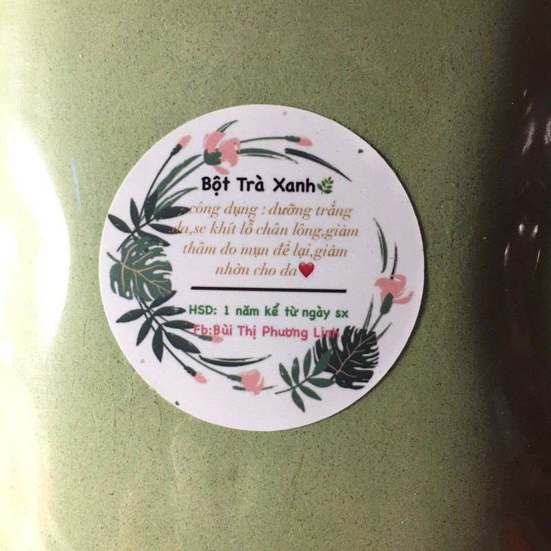 100g bột trà xanh🌿mua nhiều đc giá sỉ😽