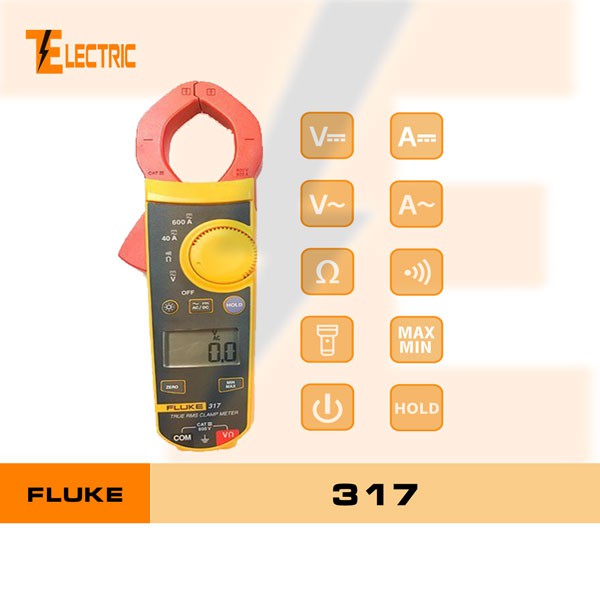 Ampe kìm đo dòng AC/DC Fluke 317