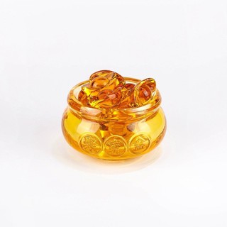 Bát tụ bảo chiêu tài lộc  5cm , 8cm ( không bao gồm thỏi vàng )