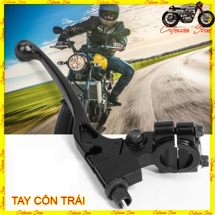 TAY CÔN TRÁI 💎 Tay côn thay thế cho các tay cũ, hỏng và độ cho 1 số dòng xe đô như WIN, honda67, GN125..Cafe racer