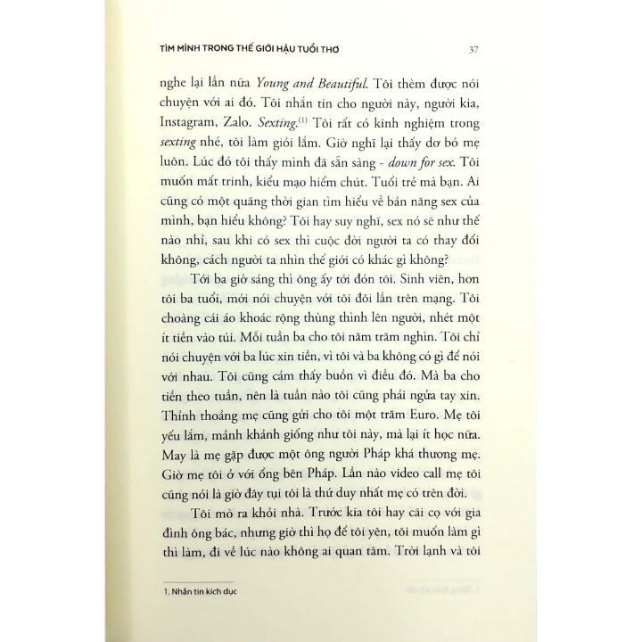 Sách - Tìm Mình Trong Thế Giới Hậu Tuổi Thơ