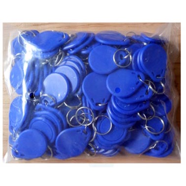 Thẻ từ RFID tần số 125Khz cố định dạng móc khóa dành cho khóa cổng điện tử, kiểm soát ra vào