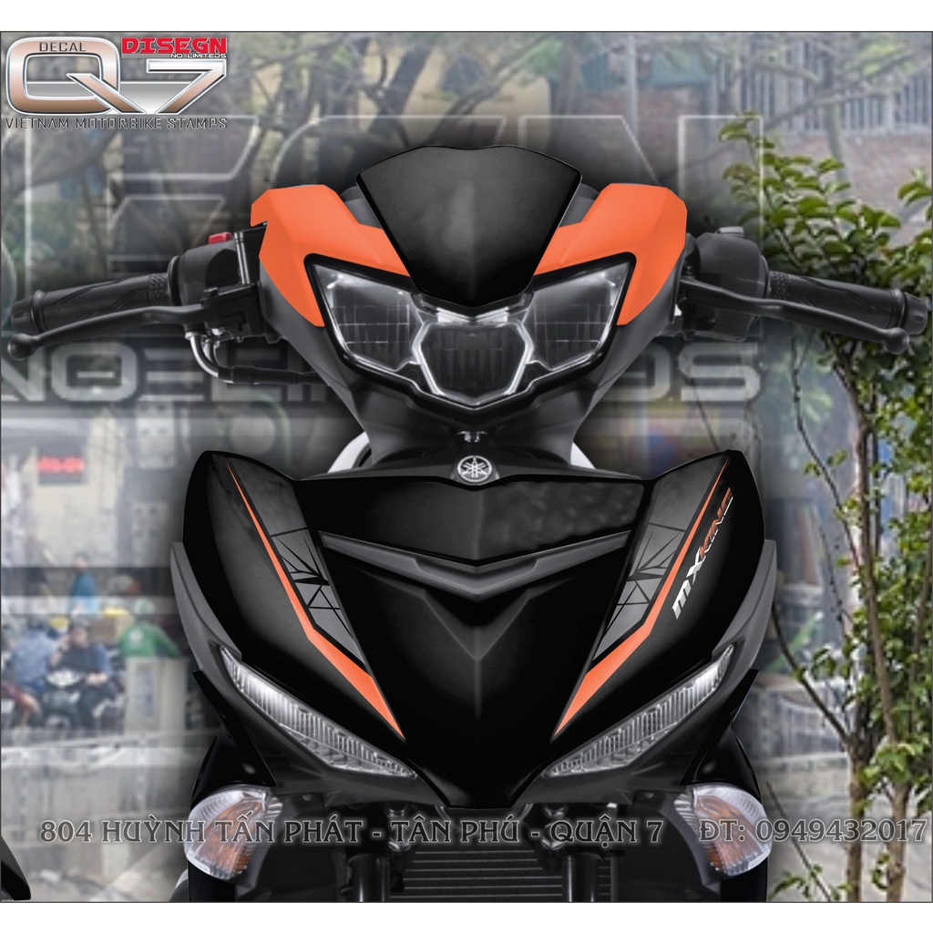 TEM RỜI EXCITER 150 CAM ĐEN