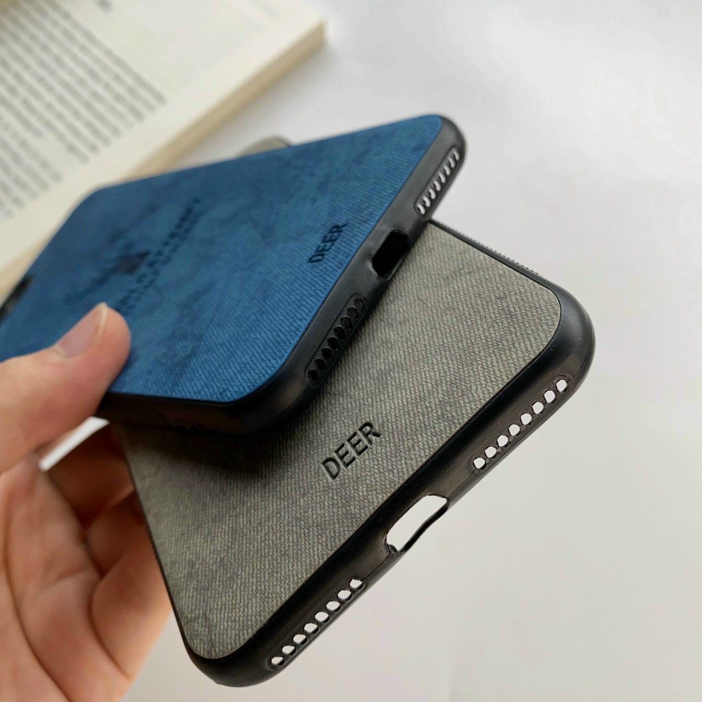 Ốp lưng da iphone 6 7 8, 6 7 8 plus, Iphone X, Xs max , iphone 11, 11 pro max logo táo, logo đầu hươu