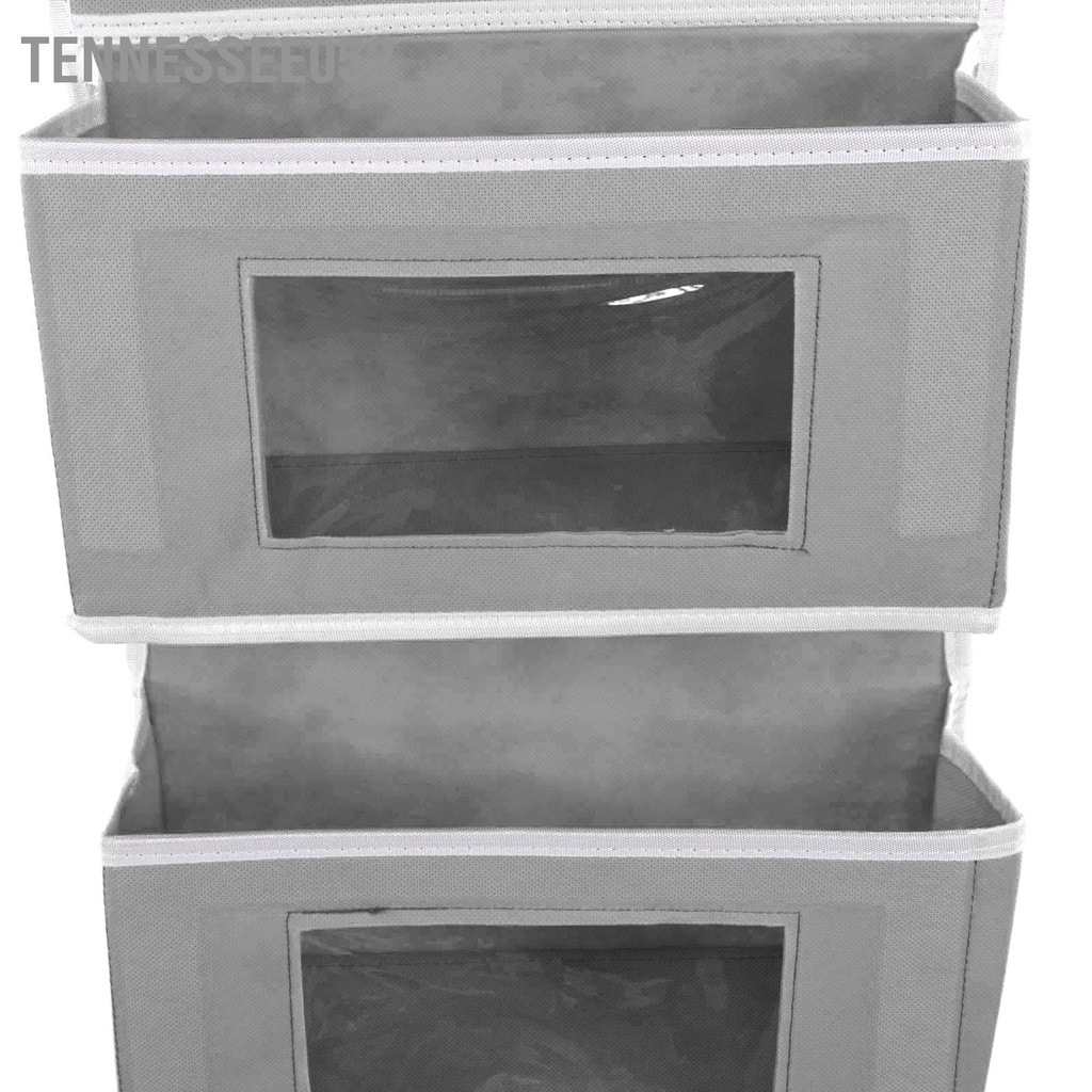 [Hàng Sẵn] Túi Đựng Đồ Treo Cánh Cửa Sau Bằng Vải Không Dệt Có 2 Móc Chịu Lực Tốt Tiện Dụng【Tennessee052】