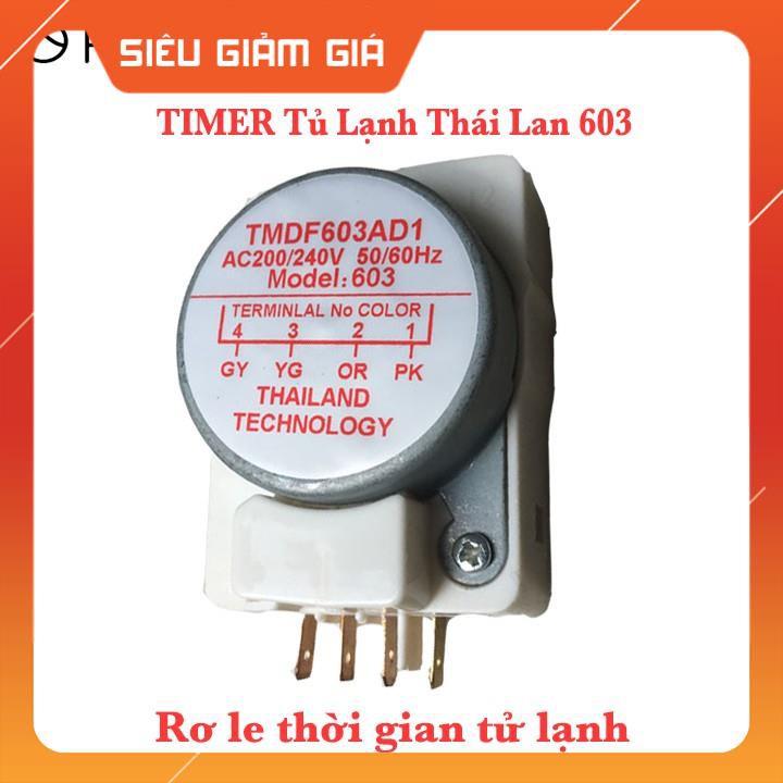 Timer thời gian tủ lạnh Rơ le thời gian 603 hàng Thái Lan - Giá tốt nhất