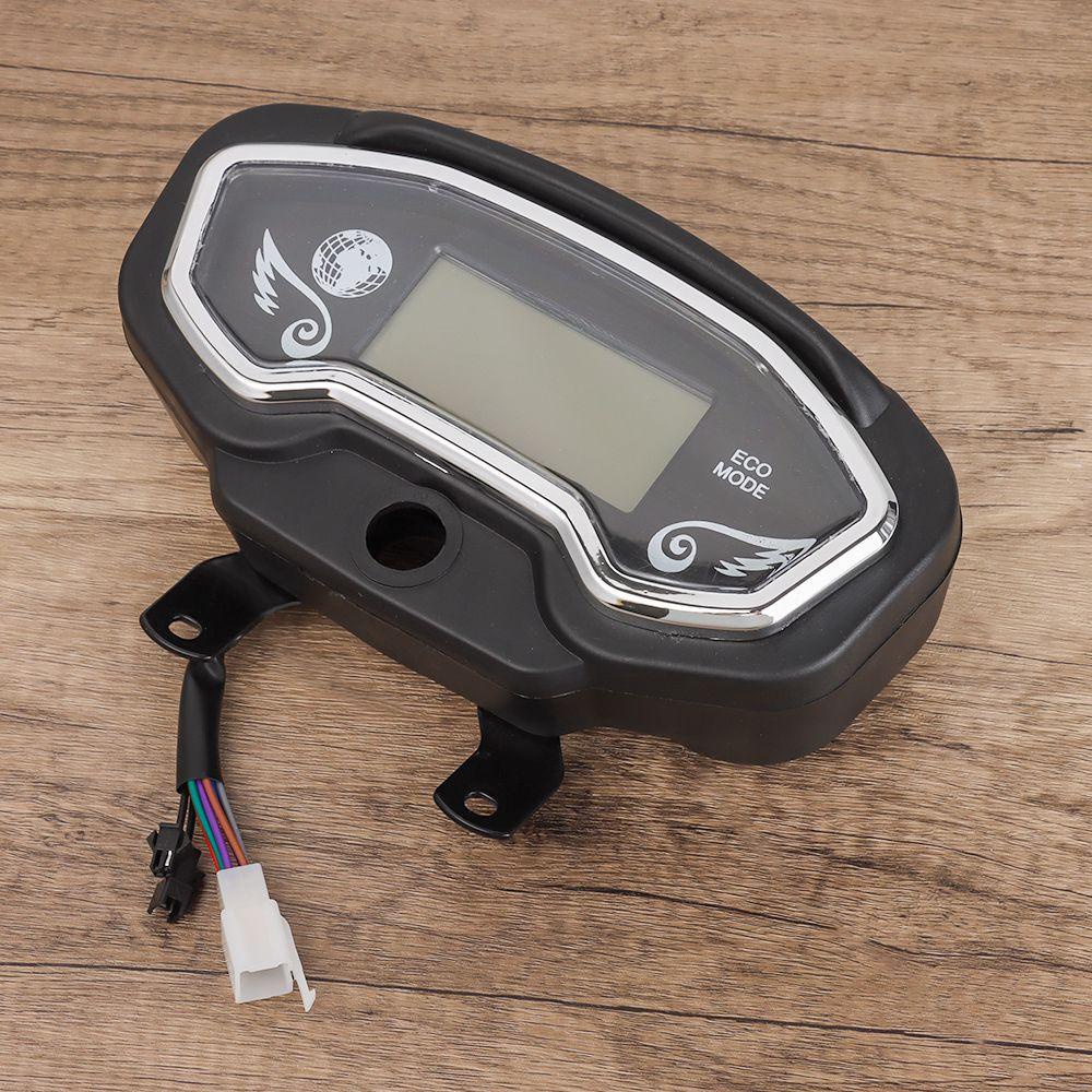 Đồng Hồ Đo Tốc Độ Màn Hình LCD Đa Chức Năng Dành Cho Xe Scooter