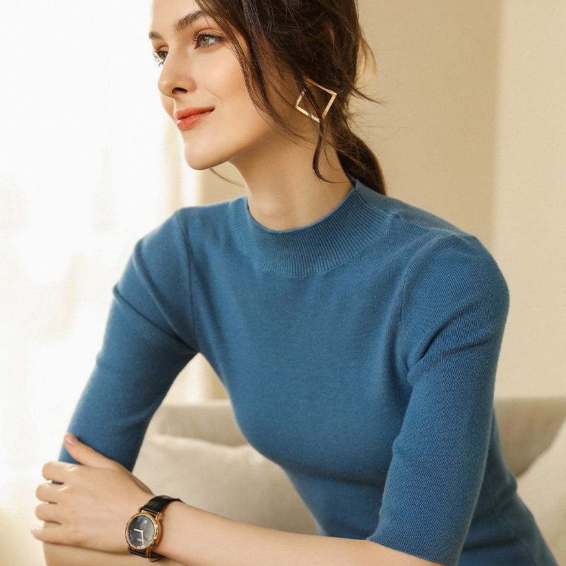 ÁO LEN DỆT KIM TAY LỠ CỔ CAO ( cao cổ) | BigBuy360 - bigbuy360.vn