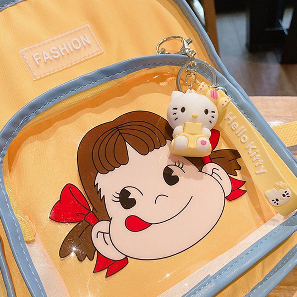 Móc Chìa Khóa Hình Mèo Kitty Nhiều Màu Phong Cách Hàn Quốc Cho Nữ