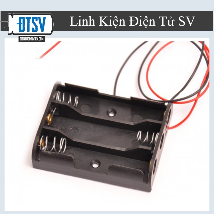 Đế Pin AA 1/2/3/4 cell Không Nắp ( Đấu Nối Tiếp)