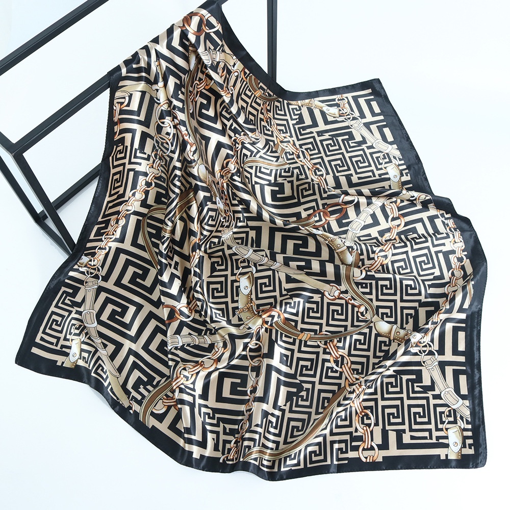 Khăn Choàng Satin 90cm(35.4x35.4inch) WJ1003-131 Thời Trang Cho Nữ
