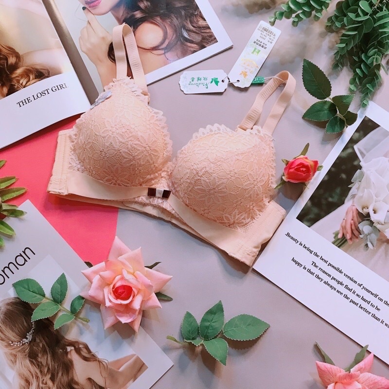 (2023) siêu phẩm áo lót nâng ngực mềm  êm nhẹ siêu thích luôn ạ hàng mới toanh xinh xinh ạcó video thật a