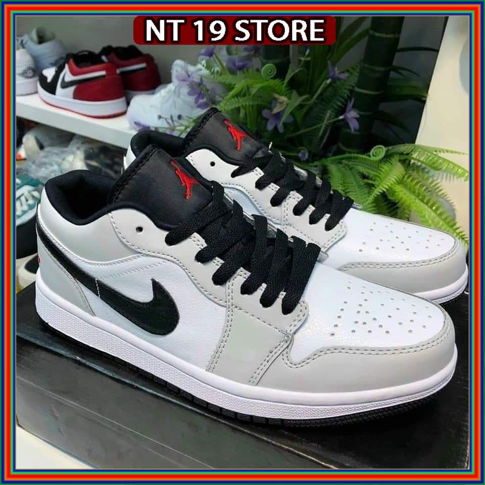 Giày thể thao jordan xanh thấp cổ , Giày sneaker JD1 xanh dương cổ thấp nam nữ phối đồ siêu xinh