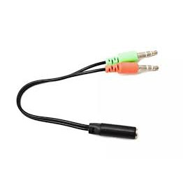 Cáp gộp audio và micro ra 3.5mm