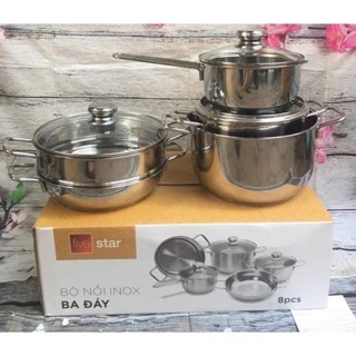 Bộ nồi fivestar 5 món new