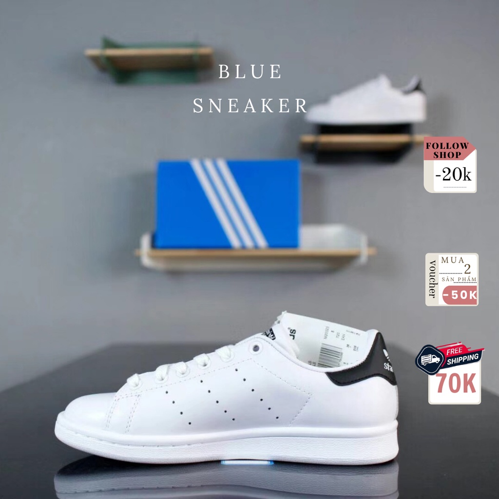 Giày Sneaker Adidas Stansmith Trắng Đen (fullbox+freeship)