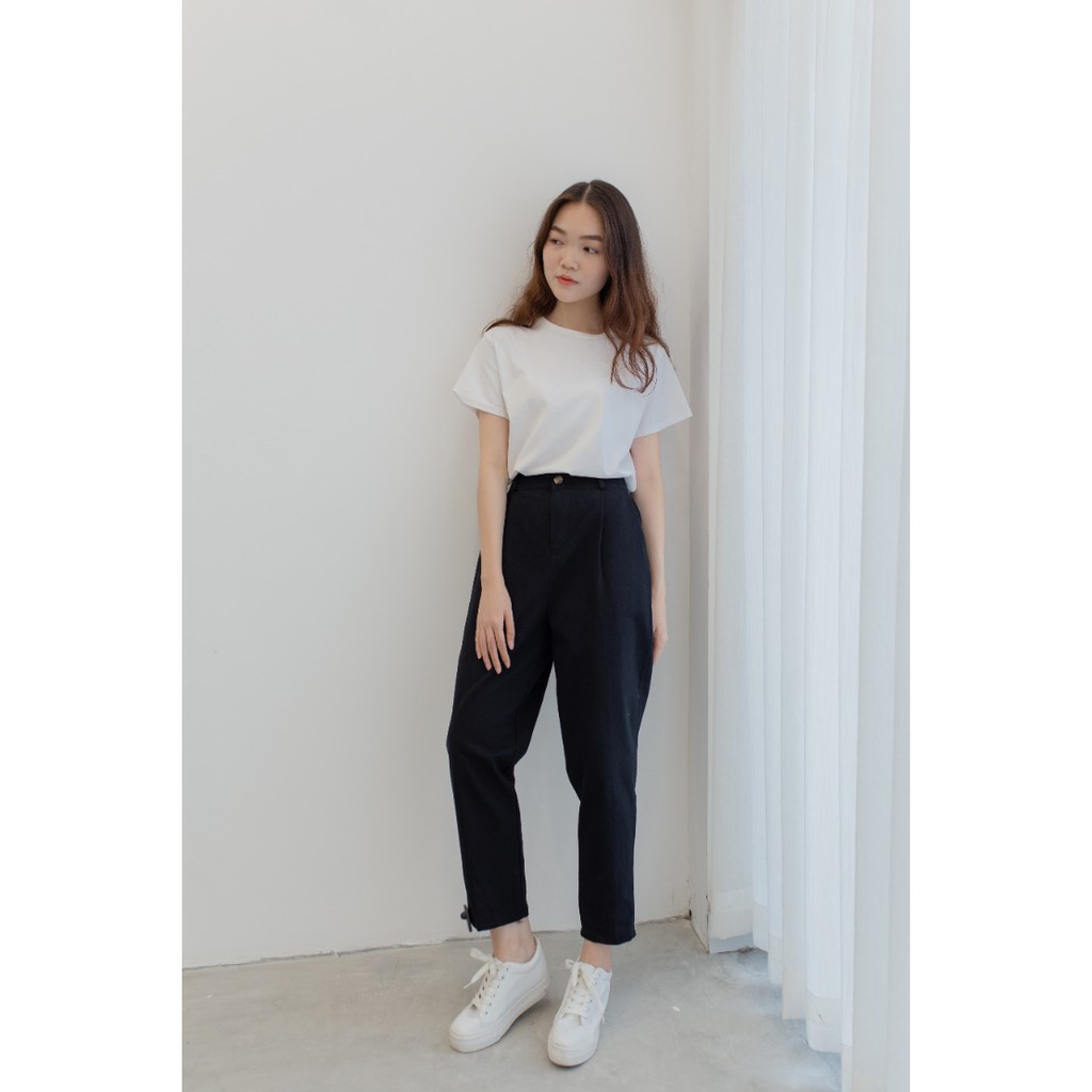 [ Miều ] Quần dài kaki form baggy trơn Kaki Long Pant mã 838