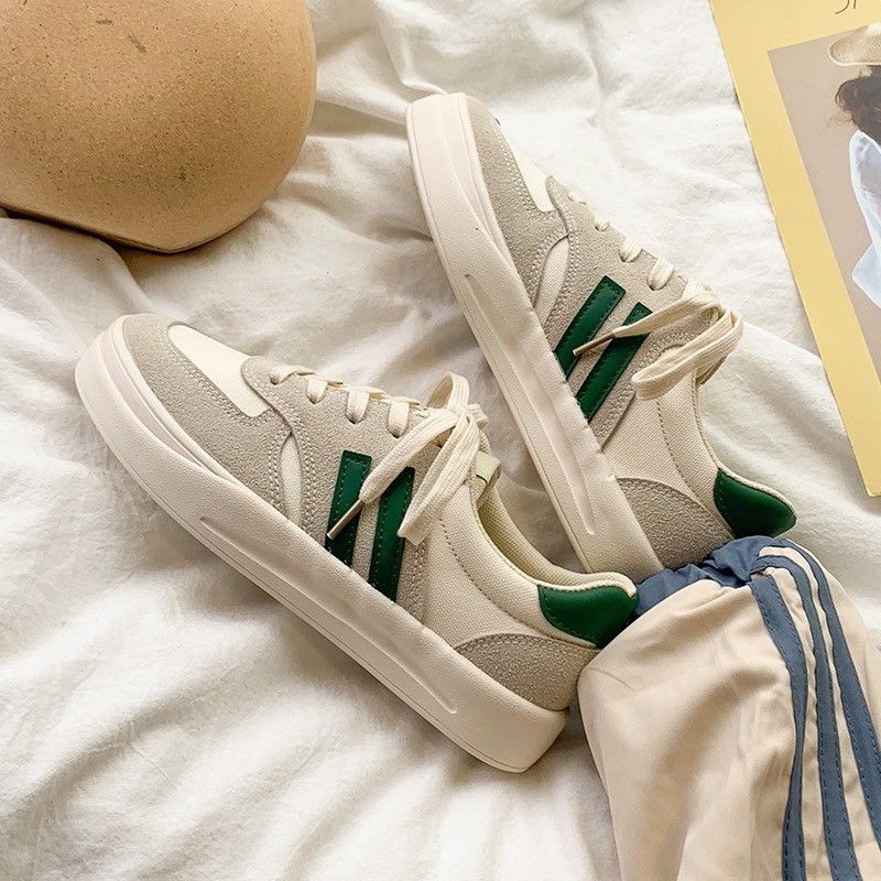 Giày thể thao nữ 2 màu trẻ trung nữ tính năng động kiểu dáng học sinh mới