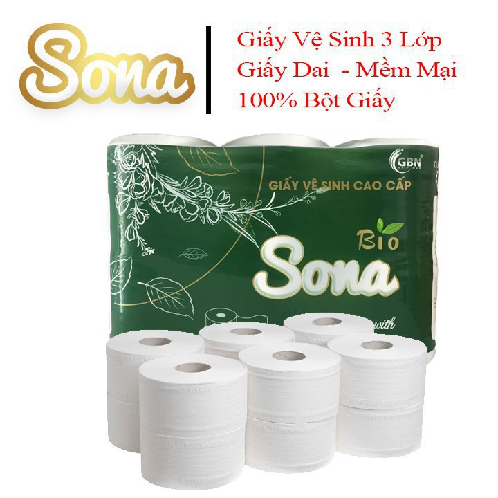 Giấy Vệ Sinh Cao Cấp SoNa 1kg