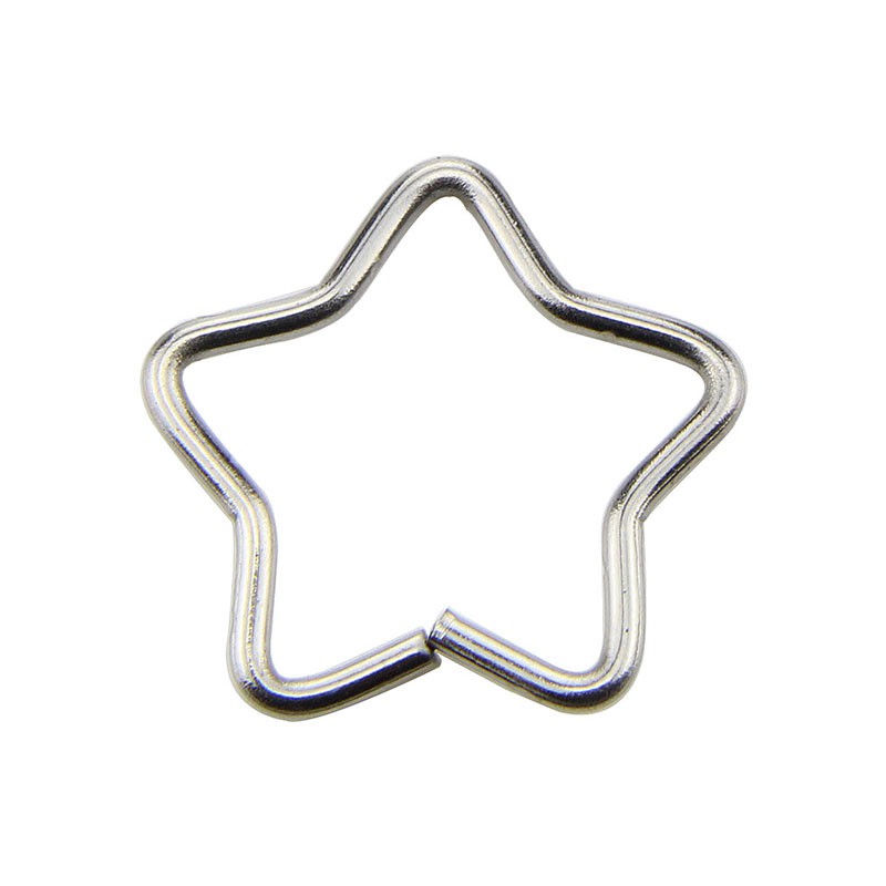 Set 12 khuyên đeo mũi / tai / sụn chất liệu thép không gỉ