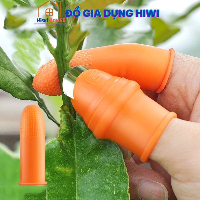 Bộ móng tay ngắt rau, hái rau thu hoạch mùa màng, bảo vệ ngón tay