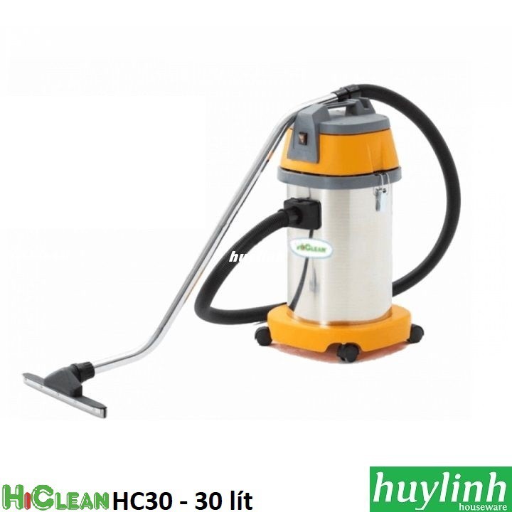 Máy hút bụi công nghiệp Hiclean HC30 - 30 lít - Hút khô và ướt