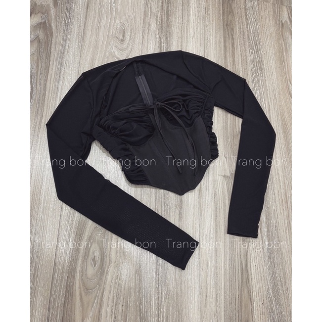 Áo lưới gọng dài tay