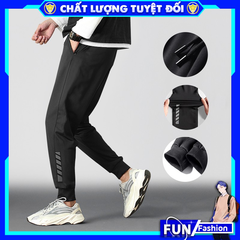 Quần thể thao nam 💥FREESHIP💥 Quần jogger nam phong cách mã TT58 dáng dài nam kiểu nỉ bó ống Hàn Quốc đẹp mùa hè tập gym