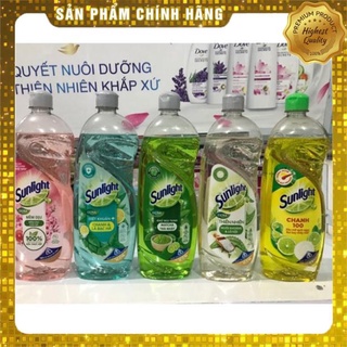 Chai nước rửa chén/ bát sunlight 750g