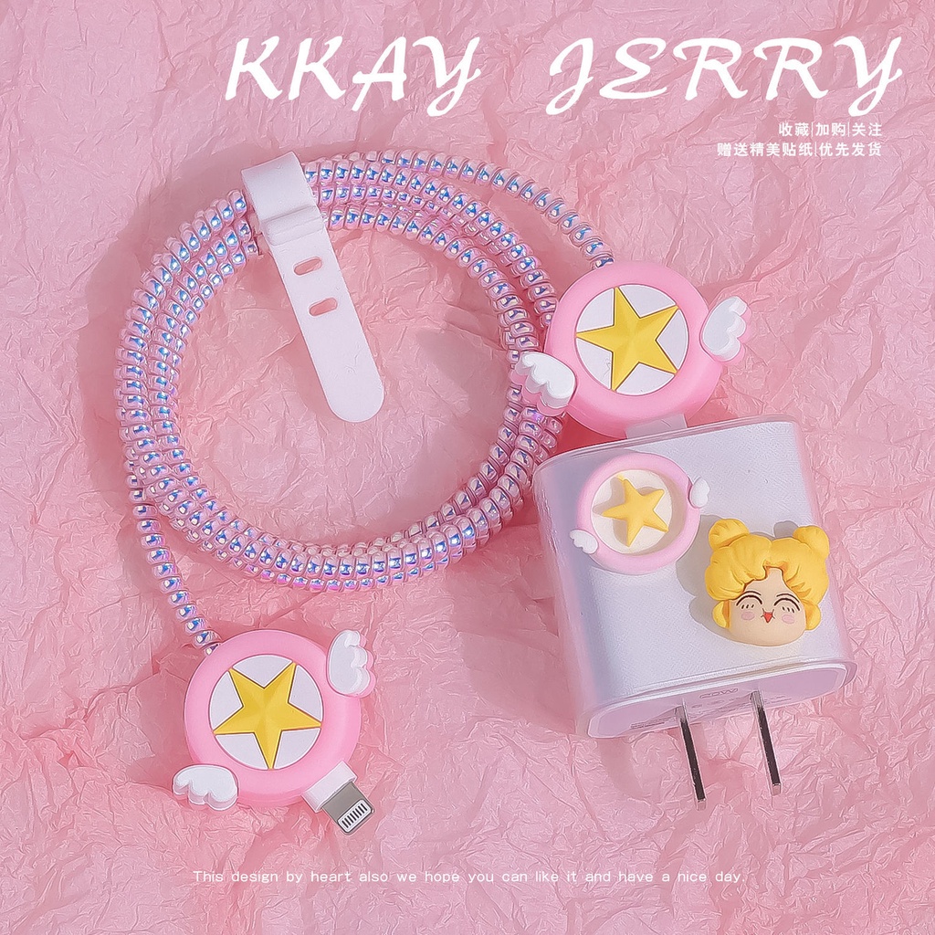 Vỏ Bọc Bảo Vệ Đầu Sạc Điện Thoại compatible for iphone 12 13 pro max 11 pro 18w 20w H