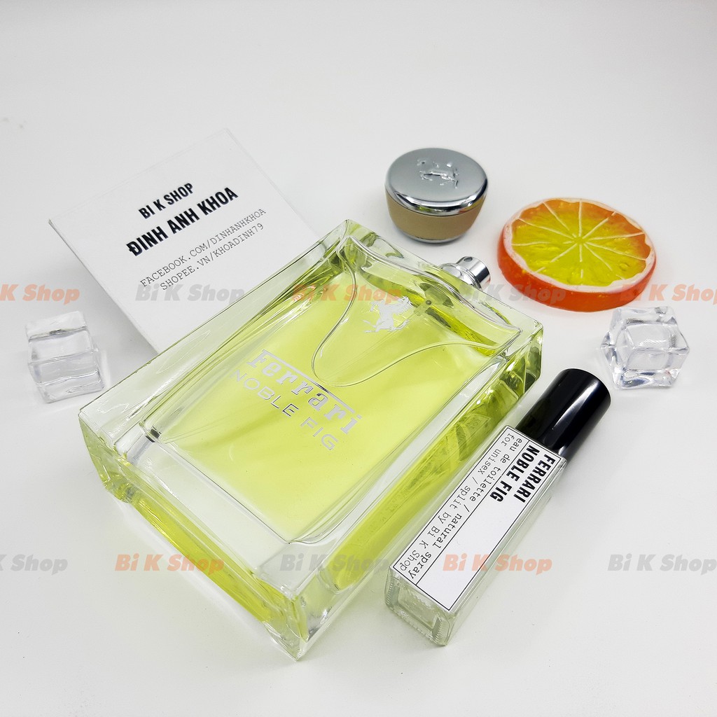 Bi K Shop - Nước hoa unisex Noble Fig của hãng Ferrari [Mẫu thử]