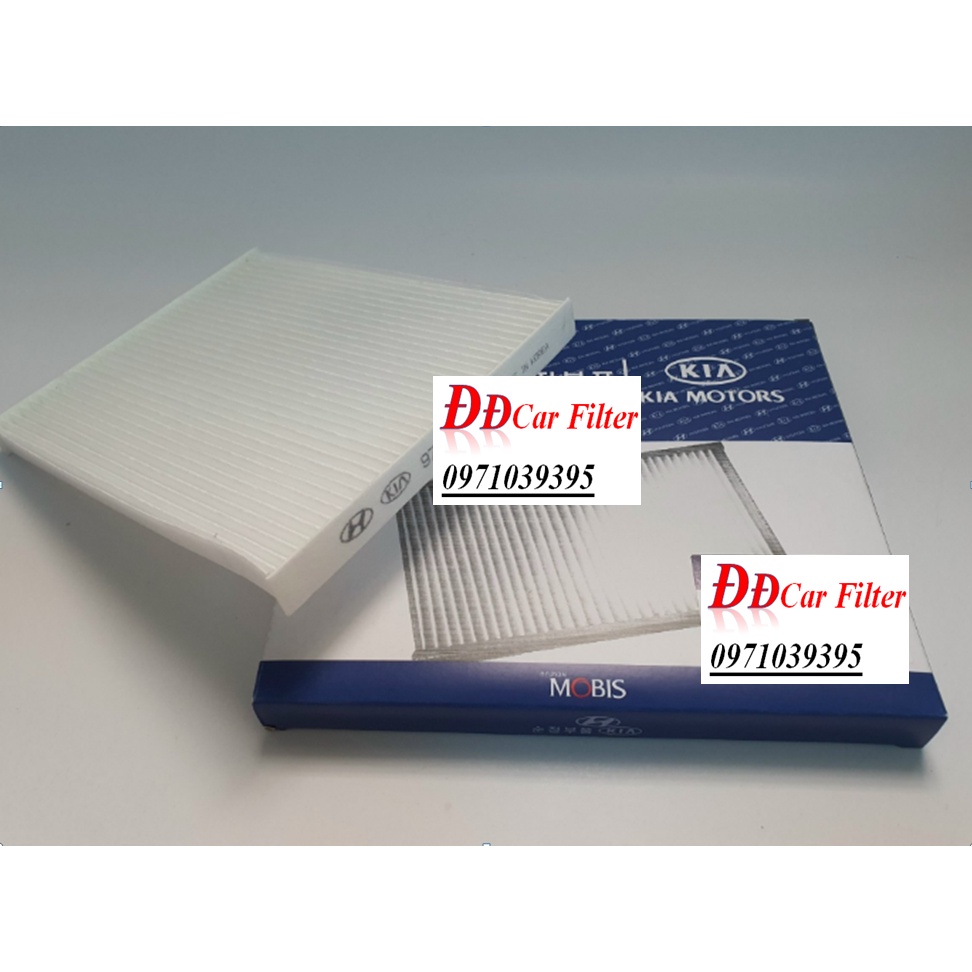 Lọc máy điều hòa, máy lạnh xe Hyundai Santafe (2007-2012), Sonata (2005-2010). Mã sản phẩm: 97133-3K000'