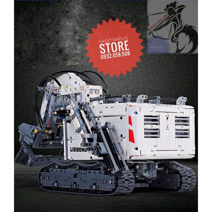 Lego Mouldking 13130 Lắp Ráp Xe Xúc Đất