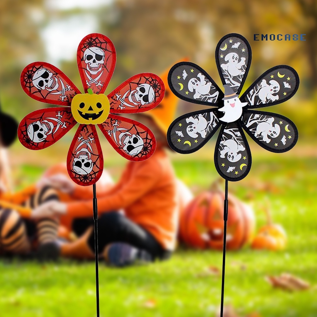 Ny- Bánh Xe Xoay Một Lớp Nhiều Màu Sắc Vui Nhộn Cho Bé Lễ Hội Halloween