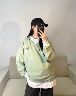 〰️ ÁO NỈ V-neck Sweater