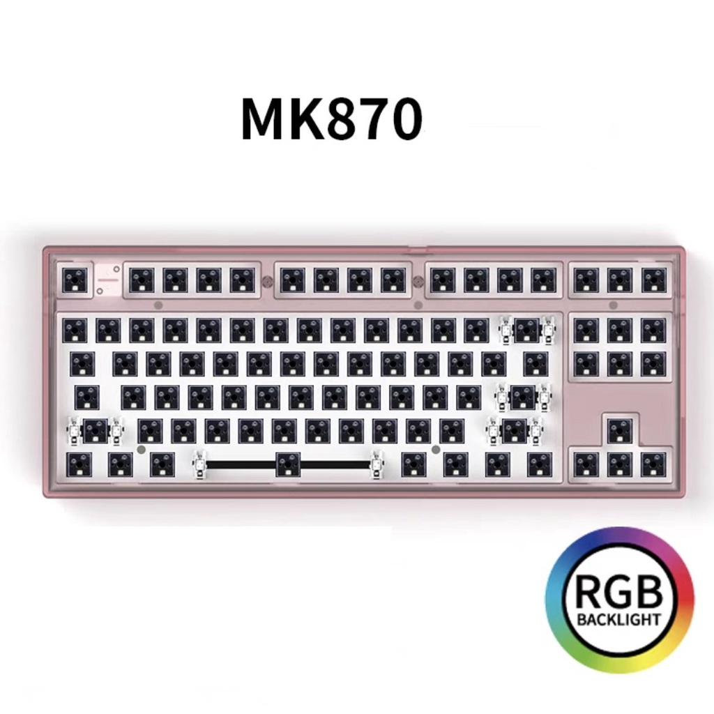 Kit bàn phím cơ FL-Esports MK870 Mạch Xuôi - 1 Mode