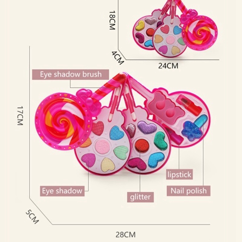 Bộ đồ chơi trang điểm xinh xắn sáng tạo dành cho bé | BigBuy360 - bigbuy360.vn