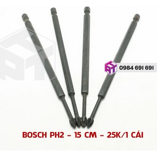 Mũi Vít BOSCH 4 Cạnh 5CM 9CM 15CM