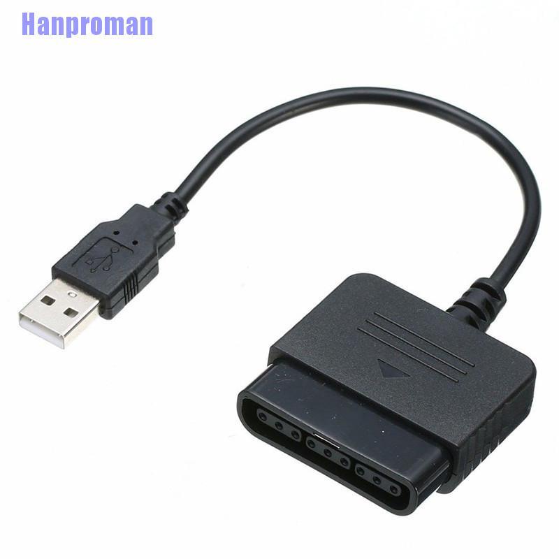 Hm> USB Controller Adapter Converter Cable Cord for PlayStation PS2 To PS3 PC