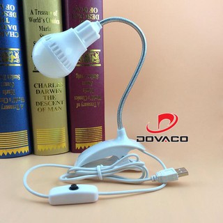 Đèn LED kẹp bàn cắm cổng USB