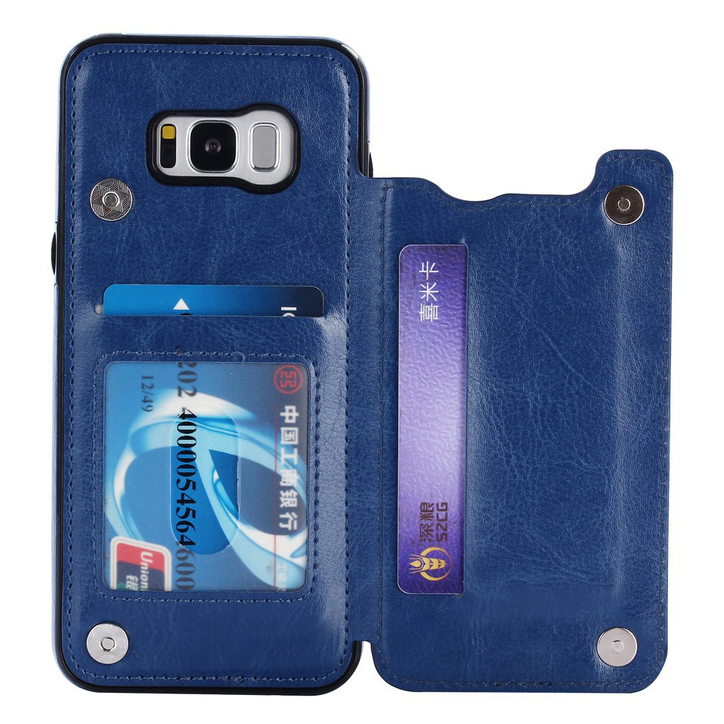 Ốp lưng da thời trang có ngăn đựng thẻ cho Samsung Galaxy S7 S7 Edge | BigBuy360 - bigbuy360.vn