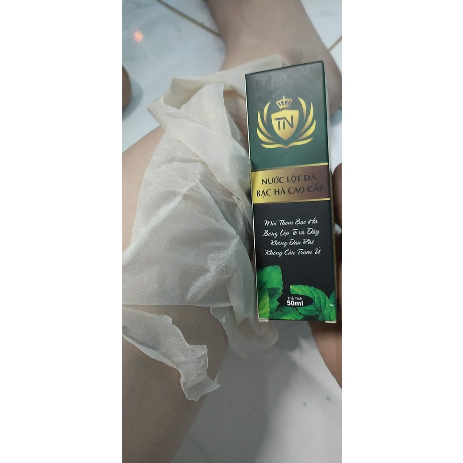 Nước Lột Bạc Hà Cao Cấp⚡𝗙𝗥𝗘𝗘 𝗦𝗛𝗜𝗣⚡Không hôi, thơm mùi bạc hà, lột mảng to