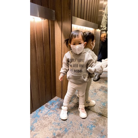 Hình thật - Áo Hoodie cho bé size 90