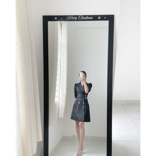 Váy đầm vest gấm công sở [HÀNG CAO CẤP]