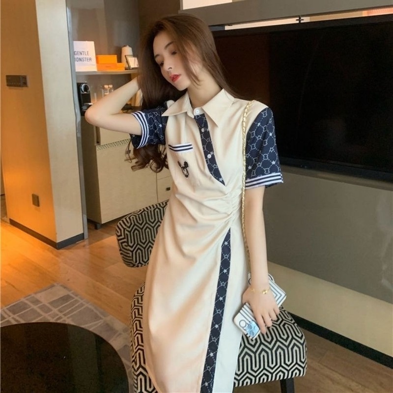 Đầm Polo Dài Qua Gối Thiết Kế Độc Đáo Thời Trang Cho Nữ