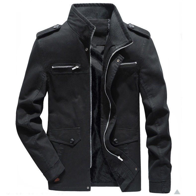 Áo khoác nam Áo khoát nam kaki chống nắng phối túi bao chất đẹp-A1052