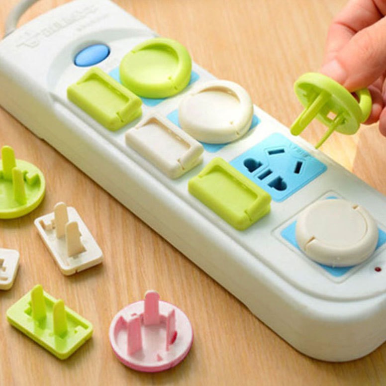 Nút bịt Ổ Điện chống giật CAO CẤP, bảo vệ an toàn cho bé, loại 2 chân 3 chân, nhựa ABS siêu bền, chịu nhiệt