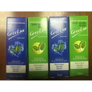 ❇️DATE 2023 COMBO 2 XỊT THƠM MIỆNG GREELUX EXTRALCOOL