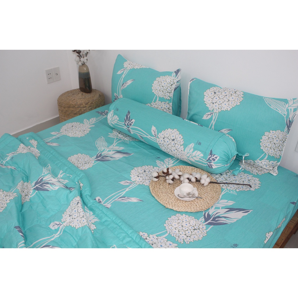 [ SALE GIÁ SỐC- HÀNG CLEAR KHO ] Bộ drap gối KHA LY - 100% cotton thiên nhiên | BigBuy360 - bigbuy360.vn