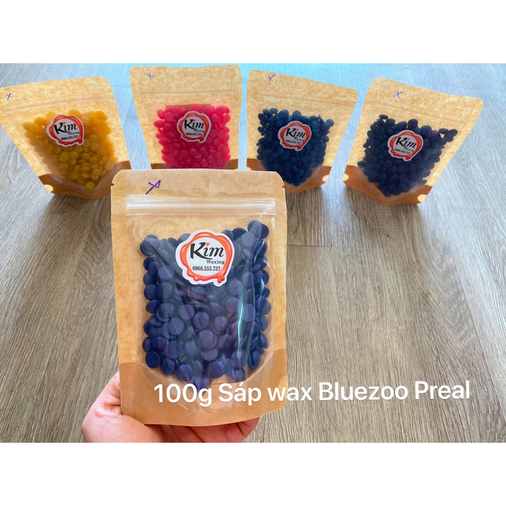 (Tặng que) 100g Sáp wax NÓNG DẠNG HẠT Viên Hard Wax Beans cao cấp | BigBuy360 - bigbuy360.vn